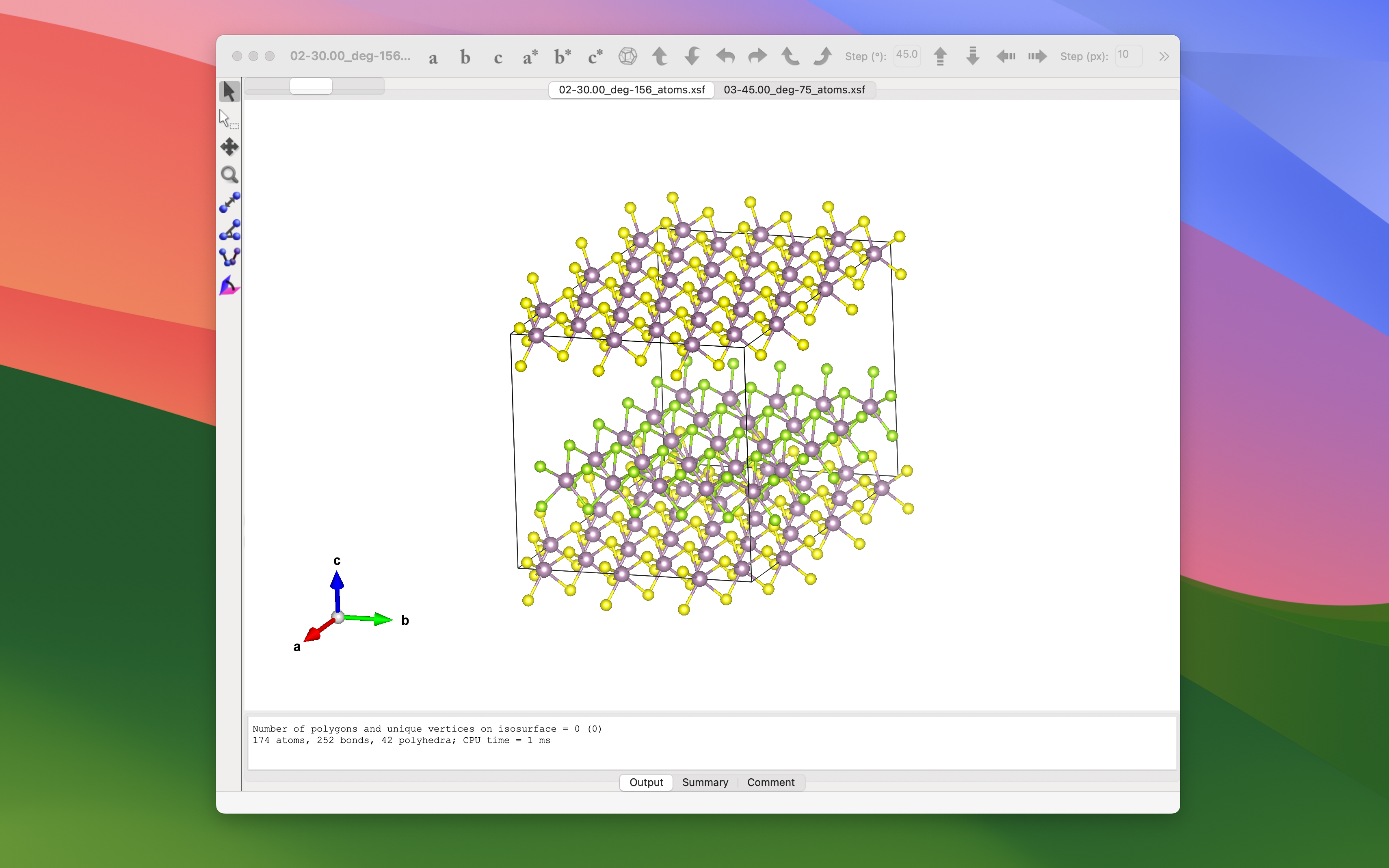 Moiré pattern visualization